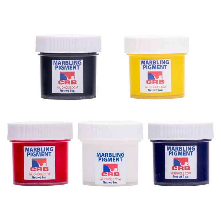 CRB Marbling Pigment Kit (5 Colors) – CRB Products
