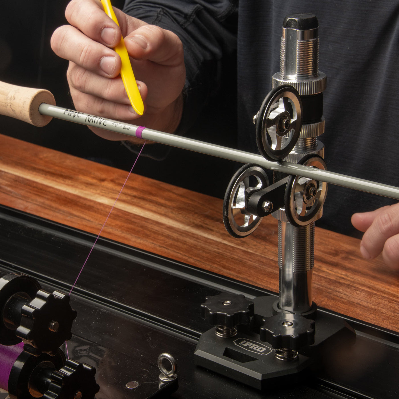 CRB PRO Roller Stand Rod Support