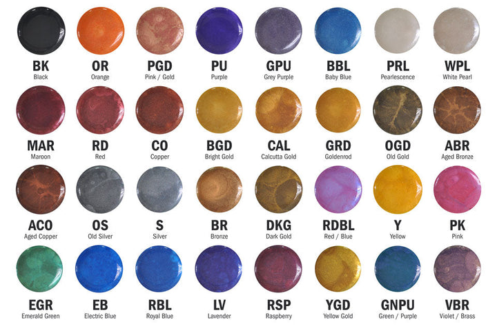 CRB Pearl Metallic Powder Marbling Pigment