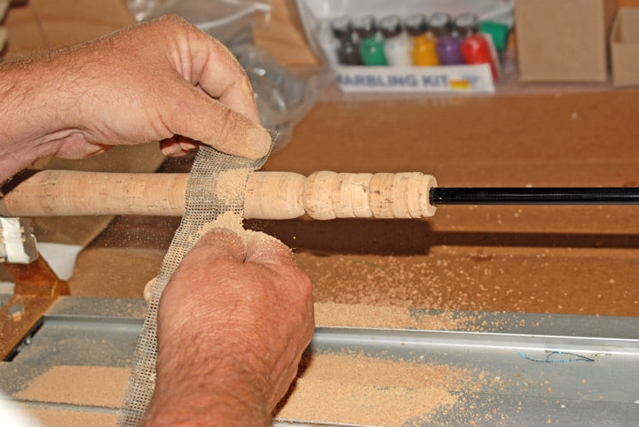 Rod Builders Sanding Screen