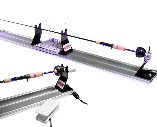 RBS PRO G2 Power Wrapping & Finishing Lathe for Custom Fishing Rods